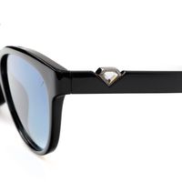 OC.CL.5159-0801.1 Oculos de Sol Feminino The Beatles Redondo Polarizado Degrade Azul -3-